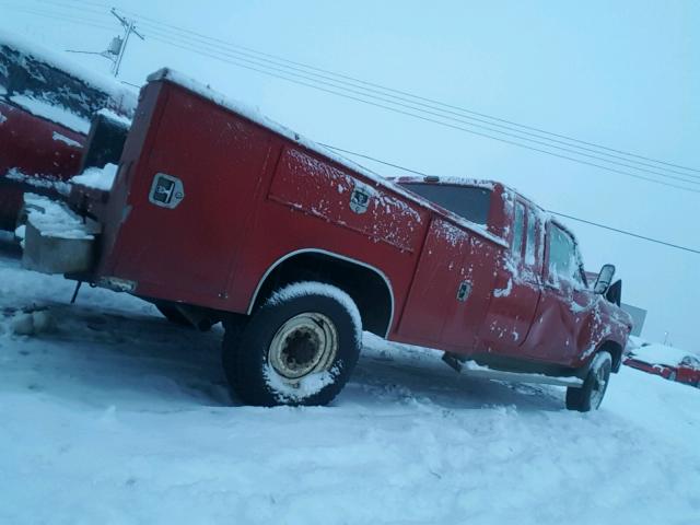 1FTHX2613FKA29628 - 1985 FORD F250 RED photo 4