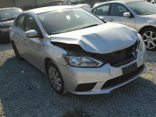 3N1AB7AP0GY280024 - 2016 NISSAN SENTRA S GRAY photo 1