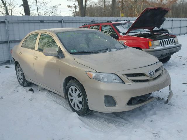 5YFBU4EE7DP209921 - 2013 TOYOTA COROLLA BA CREAM photo 1