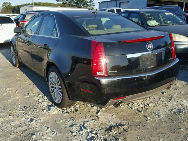 1G6DF577680149236 - 2008 CADILLAC CTS BLACK photo 3