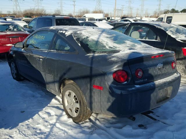 1G1AK18F187340668 - 2008 CHEVROLET COBALT LS GRAY photo 3