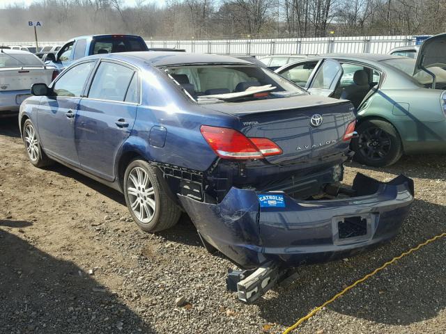 4T1BK36B37U234323 - 2007 TOYOTA AVALON XL BLUE photo 3