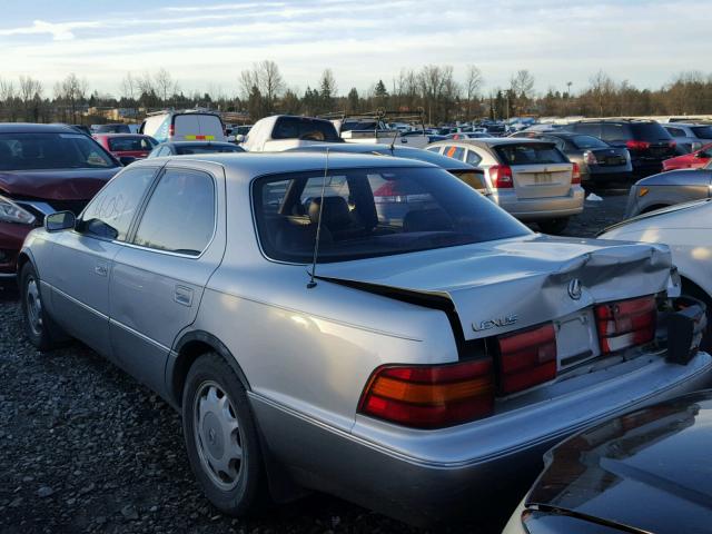 JT8UF11E1P0147680 - 1993 LEXUS LS 400 SILVER photo 3