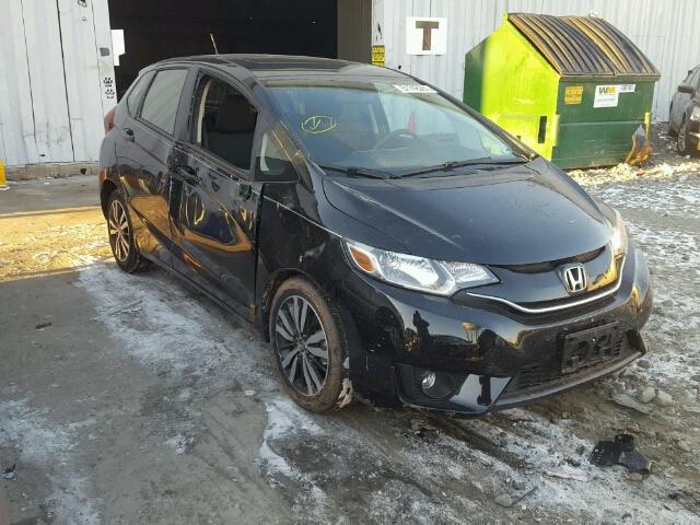 JHMGK5H73GX009167 - 2016 HONDA FIT EX BLACK photo 1