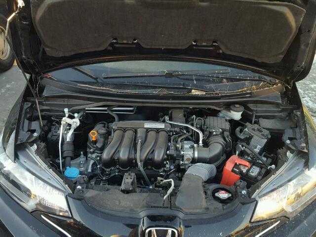 JHMGK5H73GX009167 - 2016 HONDA FIT EX BLACK photo 7