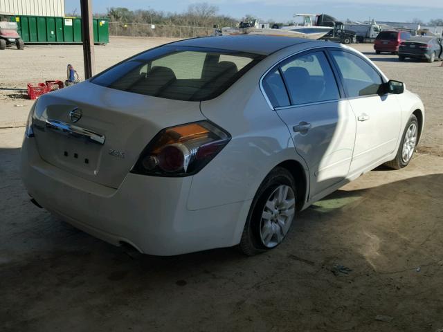 1N4AL2AP4CC238431 - 2012 NISSAN ALTIMA BAS WHITE photo 4