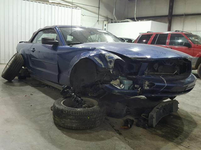 1ZVFT84N875326337 - 2007 FORD MUSTANG BLUE photo 1