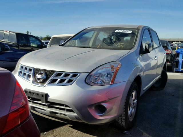 JN8AS5MT9DW528286 - 2013 NISSAN ROGUE S SILVER photo 2