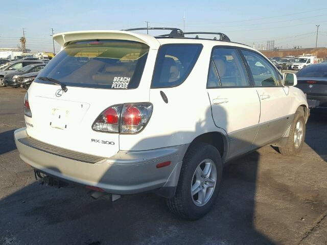 JTJHF10U020239008 - 2002 LEXUS RX 300 WHITE photo 4