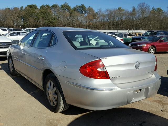 2G4WD532051207181 - 2005 BUICK LACROSSE C SILVER photo 3