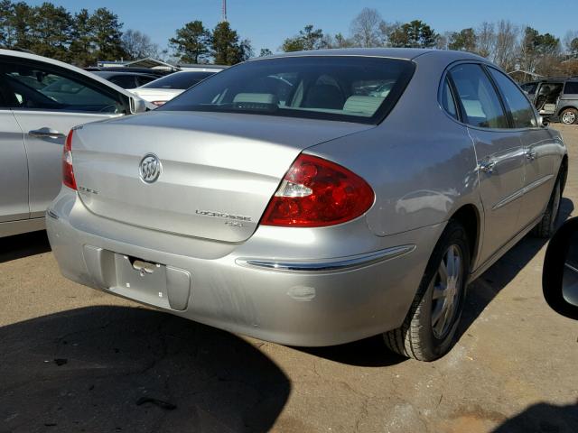 2G4WD532051207181 - 2005 BUICK LACROSSE C SILVER photo 4