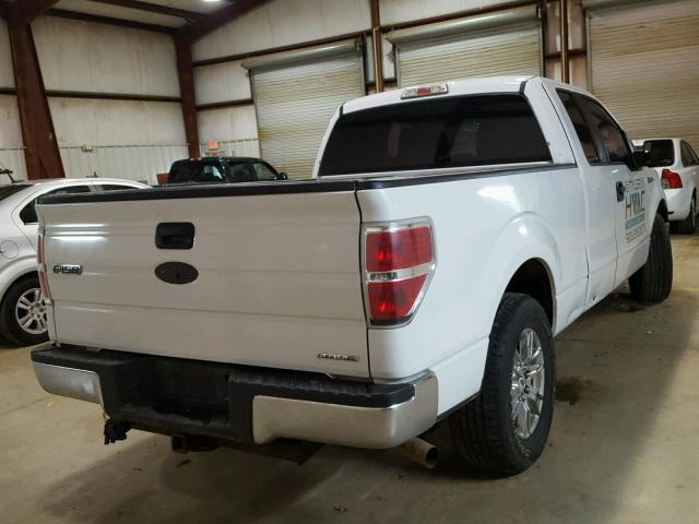 1FTFX1CF8BFA76500 - 2011 FORD F150 SUPER WHITE photo 4