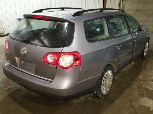 WVWLK73C07E005055 - 2007 VOLKSWAGEN PASSAT 2.0 GRAY photo 4