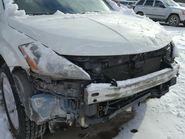 JN8AZ08W26W532508 - 2006 NISSAN MURANO SL WHITE photo 9