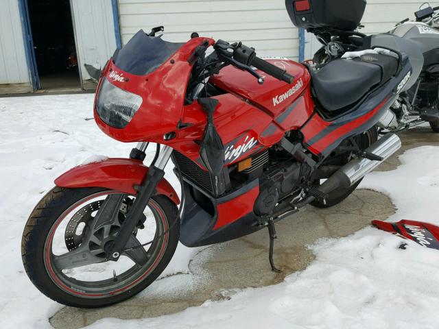 JKAEXVD162A070286 - 2002 KAWASAKI EX500 D RED photo 2