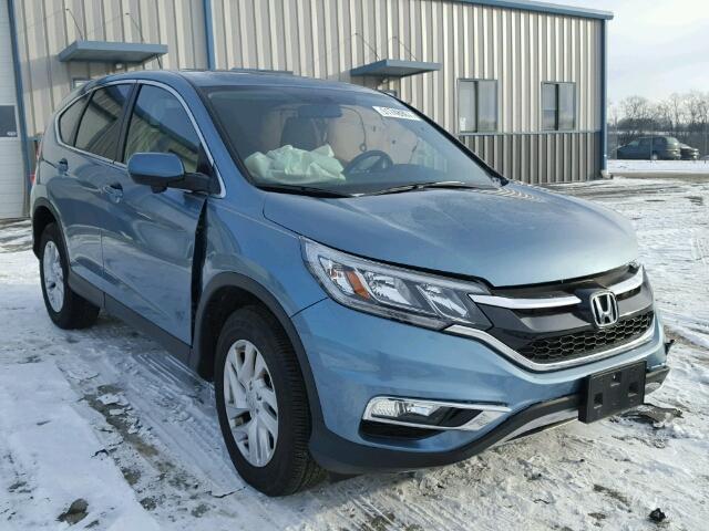 2HKRM4H51GH695198 - 2016 HONDA CR-V EX BLUE photo 1