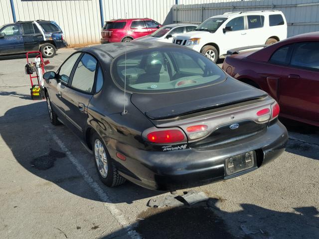 1FAFP52S9WG251820 - 1998 FORD TAURUS LX BLACK photo 3