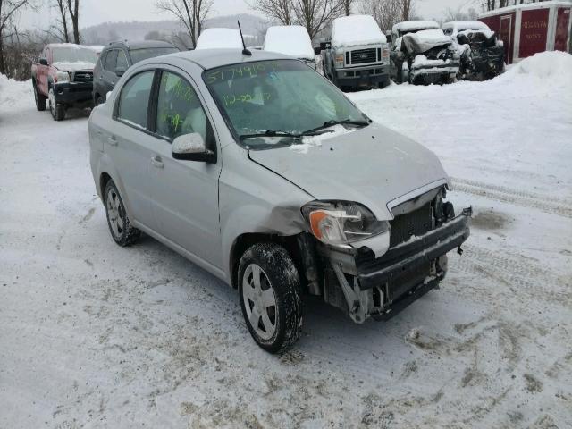 KL1TD5DE5BB138474 - 2011 CHEVROLET AVEO LS SILVER photo 1