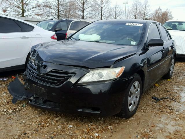 4T1BE46K87U583717 - 2007 TOYOTA CAMRY NEW BLACK photo 2