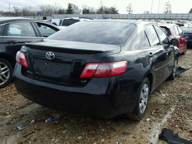 4T1BE46K87U583717 - 2007 TOYOTA CAMRY NEW BLACK photo 4