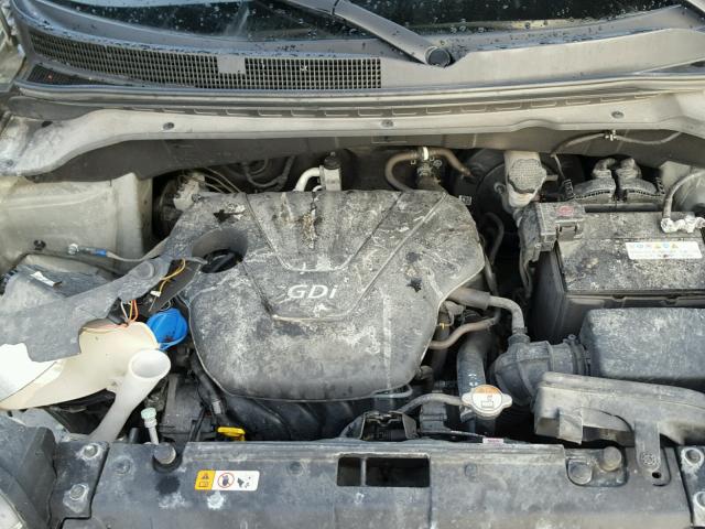 KNDJN2A25G7348492 - 2016 KIA SOUL GRAY photo 7