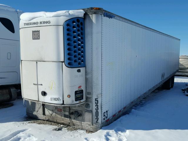 1GRAA06266W703785 - 2006 GREAT DANE TRAILER 53FT REEFE WHITE photo 3