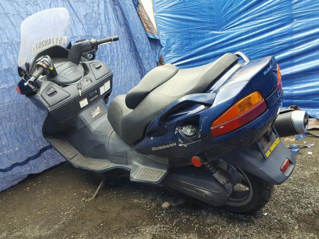 JS1CP51A632100684 - 2003 SUZUKI AN650 K3 BLUE photo 3