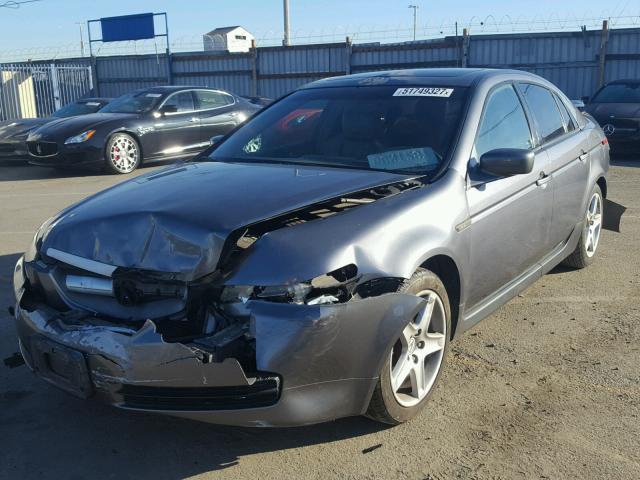 19UUA66246A052522 - 2006 ACURA 3.2TL GRAY photo 2