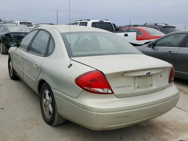 1FAFP53UX4G124880 - 2004 FORD TAURUS SE TAN photo 3