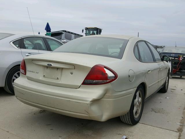 1FAFP53UX4G124880 - 2004 FORD TAURUS SE TAN photo 4