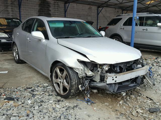 JTHBK262172031567 - 2007 LEXUS IS 250 SILVER photo 1