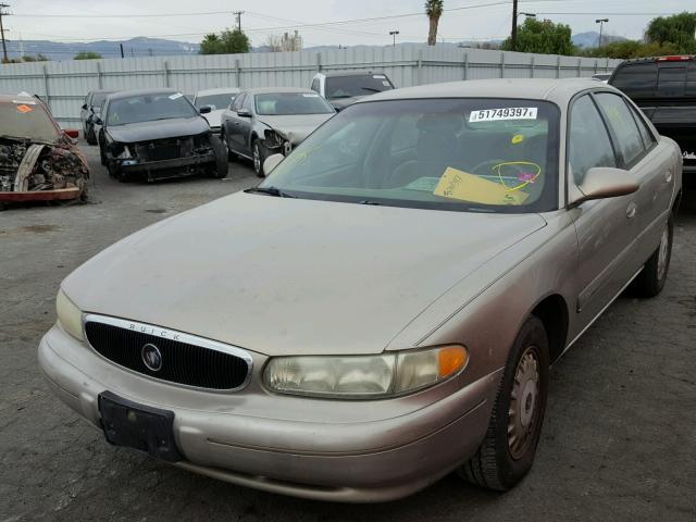 2G4WS52J111310392 - 2001 BUICK CENTURY CU GOLD photo 2