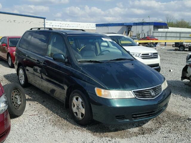 2HKRL1876YH608464 - 2000 HONDA ODYSSEY EX GREEN photo 1