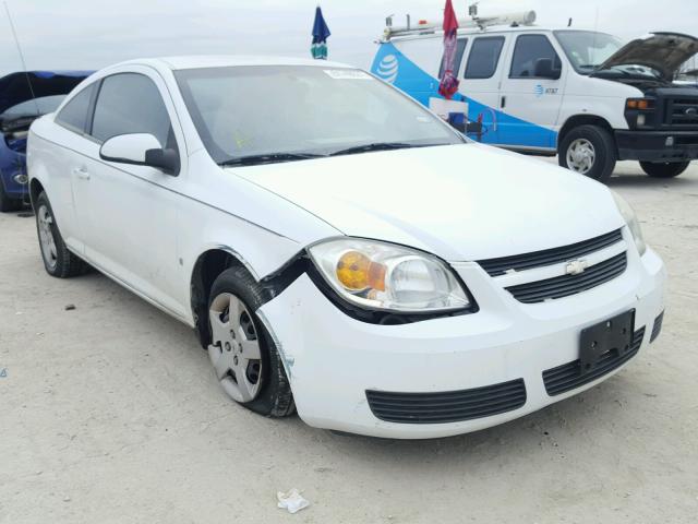 1G1AL15F777155539 - 2007 CHEVROLET COBALT LT WHITE photo 1