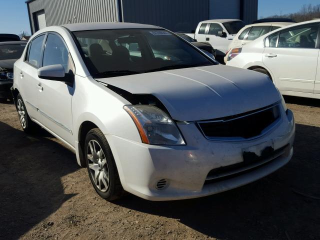 3N1AB6AP2BL717117 - 2011 NISSAN SENTRA 2.0 WHITE photo 1