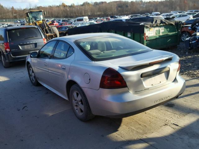 2G2WP522651337063 - 2005 PONTIAC GRAND PRIX ვერცხლისფერი ფოტო 3