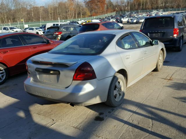 2G2WP522651337063 - 2005 PONTIAC GRAND PRIX ვერცხლისფერი ფოტო 4
