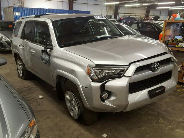 JTEBU5JRXH5473003 - 2017 TOYOTA 4RUNNER SR SILVER photo 1