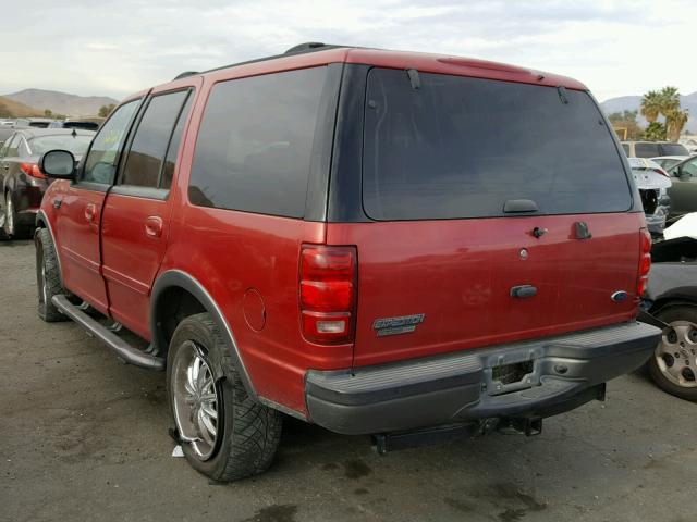 1FMRU15W12LA78640 - 2002 FORD EXPEDITION RED photo 3