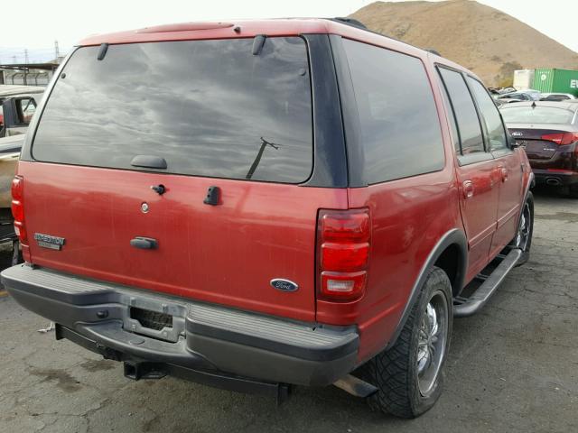 1FMRU15W12LA78640 - 2002 FORD EXPEDITION RED photo 4