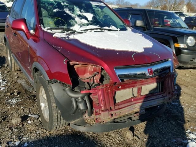 3GSCL33P29S512268 - 2009 SATURN VUE XE RED photo 9