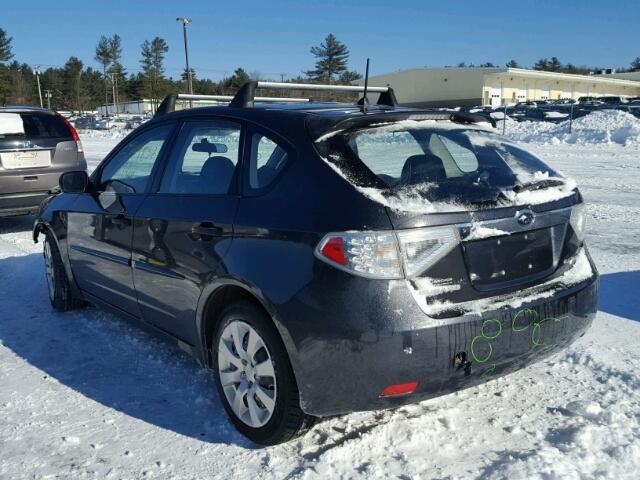 JF1GH61698H812736 - 2008 SUBARU IMPREZA 2. GRAY photo 3