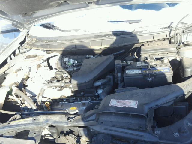 JN8AS58V48W102684 - 2008 NISSAN ROGUE S GRAY photo 7