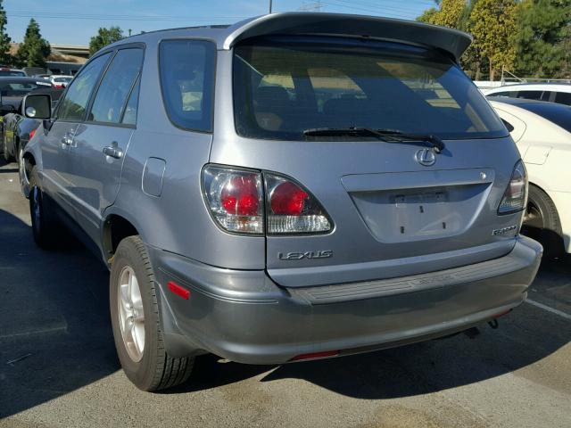 JTJGF10U320139237 - 2002 LEXUS RX 300 GRAY photo 3