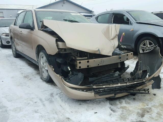 1G1ZT54875F145044 - 2005 CHEVROLET MALIBU LS BEIGE photo 1