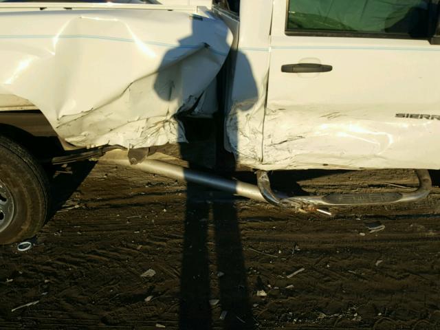 1GTN1TEA9BZ281736 - 2011 GMC SIERRA C15 WHITE photo 9