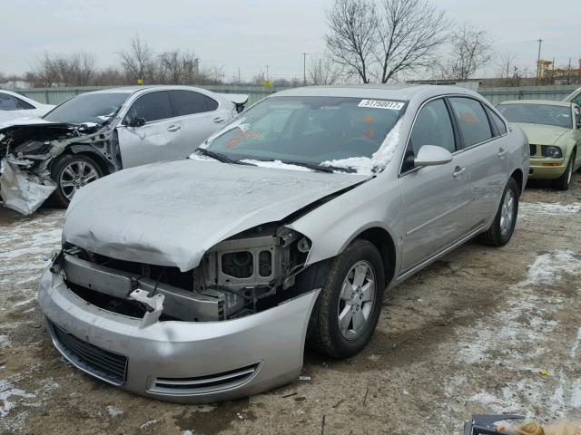 2G1WT58K669298193 - 2006 CHEVROLET IMPALA LT SILVER photo 2