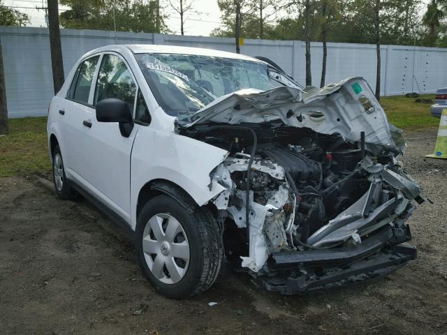 3N1CC1APXAL380901 - 2010 NISSAN VERSA S WHITE photo 1