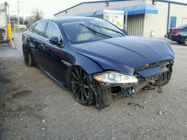 SAJWA2GB4BLV10526 - 2011 JAGUAR XJL BASE BLUE photo 1