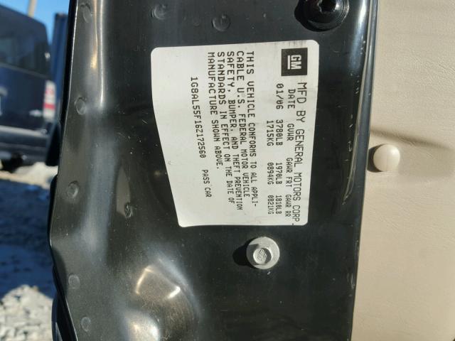 1G8AL55F16Z172560 - 2006 SATURN ION LEVEL 绿色 照片 10